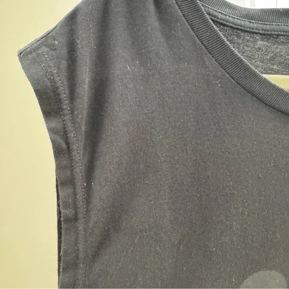 Disney Mickey Mouse Black Adult Sleeveless Top - Picture 4 of 8